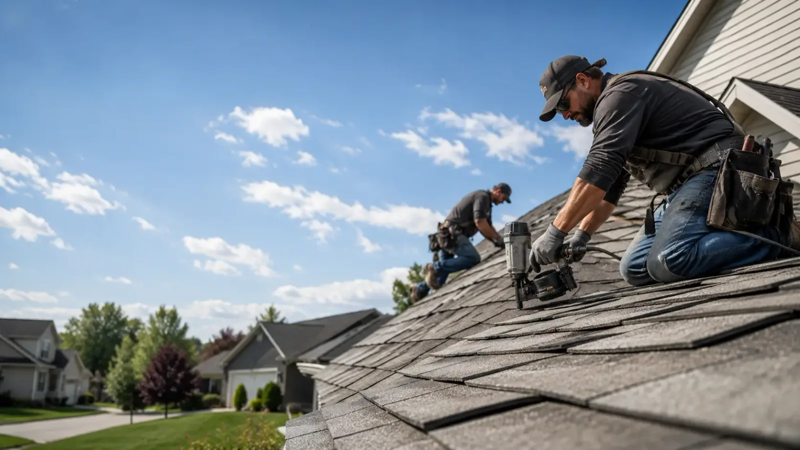 Storm Damage Roof Repair in Howard, KS near me